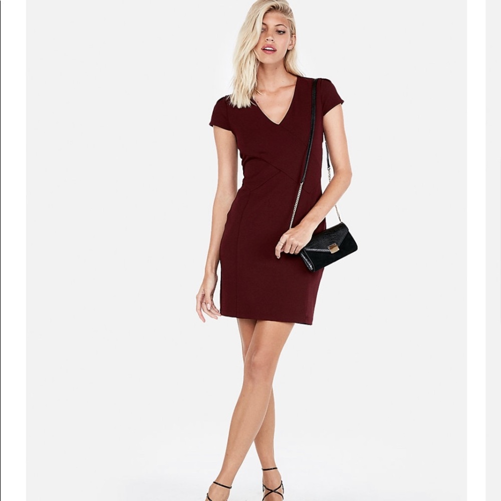 🆕 Burgundy Express Dress